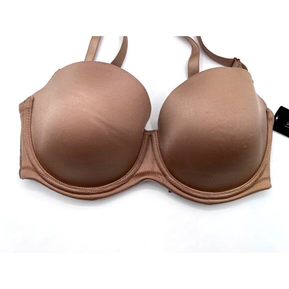 I.N.C. INTERNATIONAL CONCEPTS STRAPLESS CONVERTIBLE BRA TAN SIZE 34D NEW - Picture 5 of 10